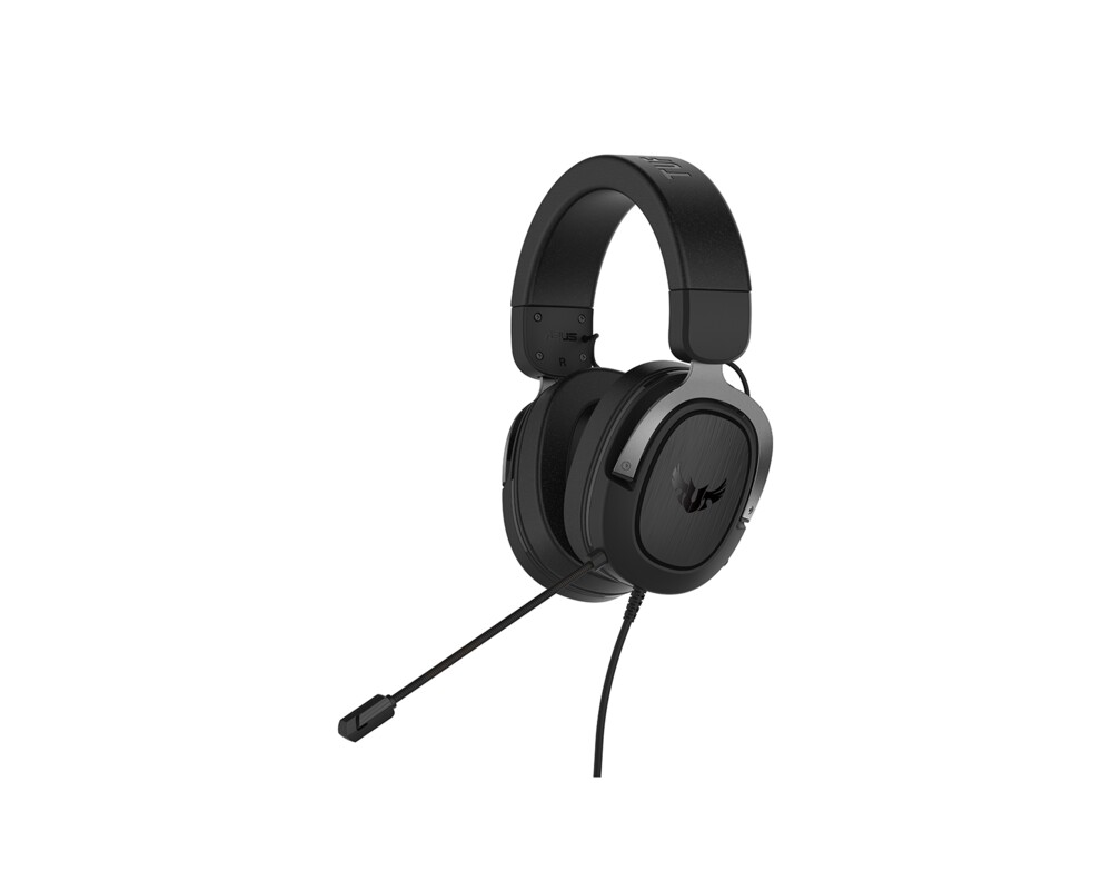 Слушалки Геймърски слушалки ASUS TUF Gaming H3 Gun Metal, 7.1 Virtual Surround Sound 14