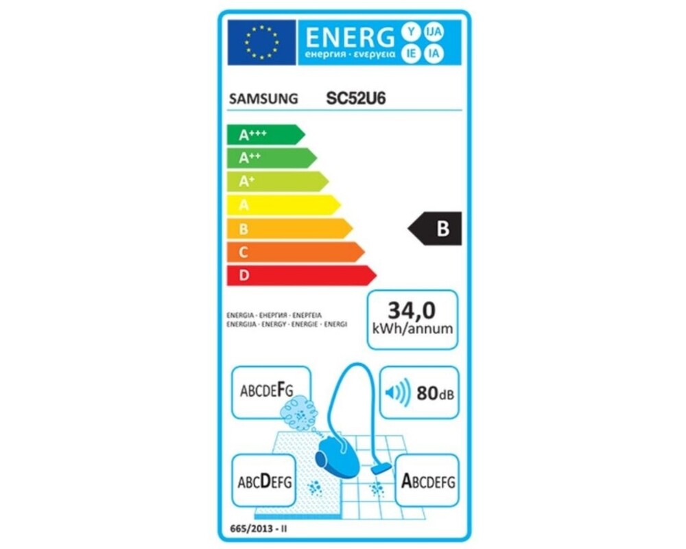 Прахосмукачка Samsung VCC52U6V3R/BOL Vacuum Cleaner 2