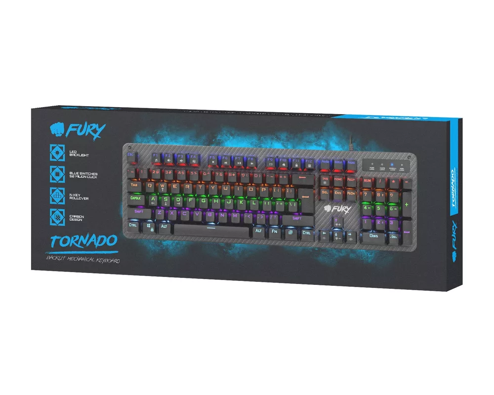 Клавиатура Fury Mechanical gaming keyboard 7