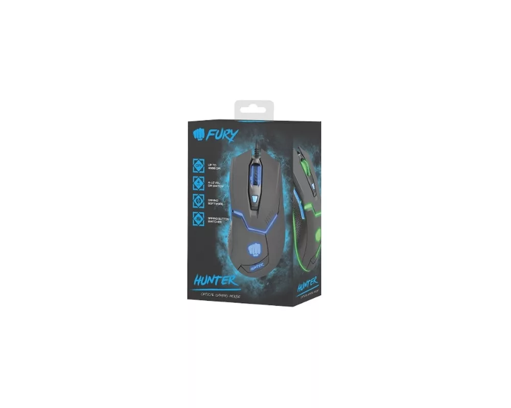 Мишка Fury Gaming mouse 4