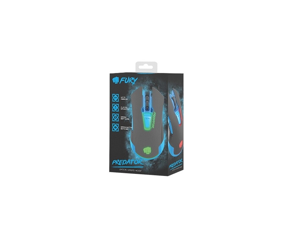 Мишка Fury Gaming mouse 4