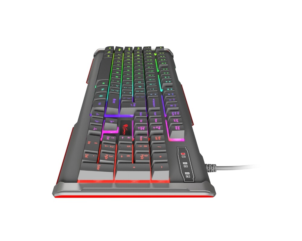 Клавиатура Genesis Gaming Keyboard Rhod 400 Rgb Backlight Us Layout 5