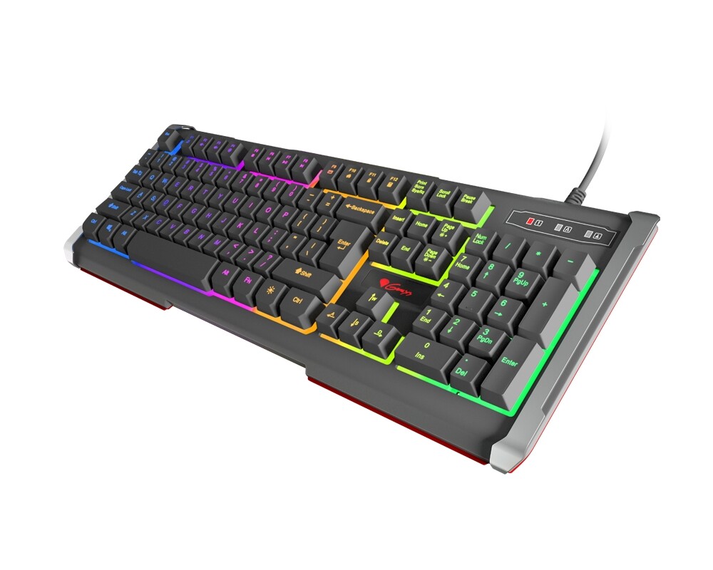 Клавиатура Genesis Gaming Keyboard Rhod 400 Rgb Backlight Us Layout 3