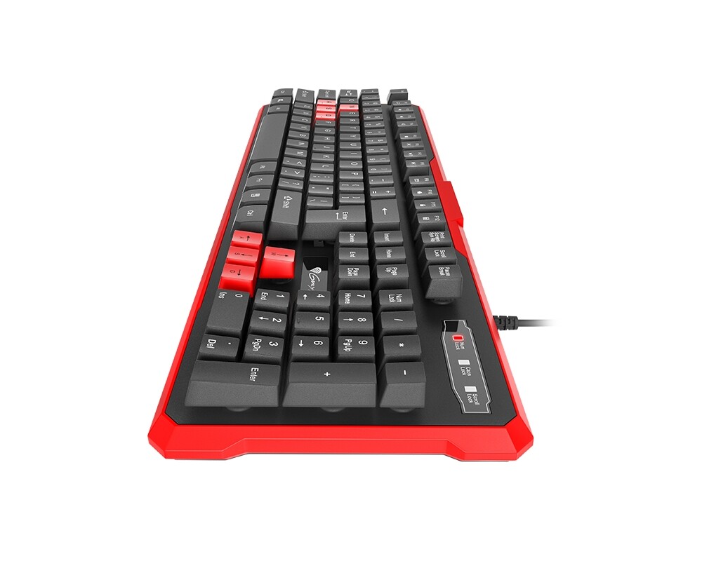 Клавиатура Genesis Gaming Keyboard Rhod 110 Red Us Layout 4