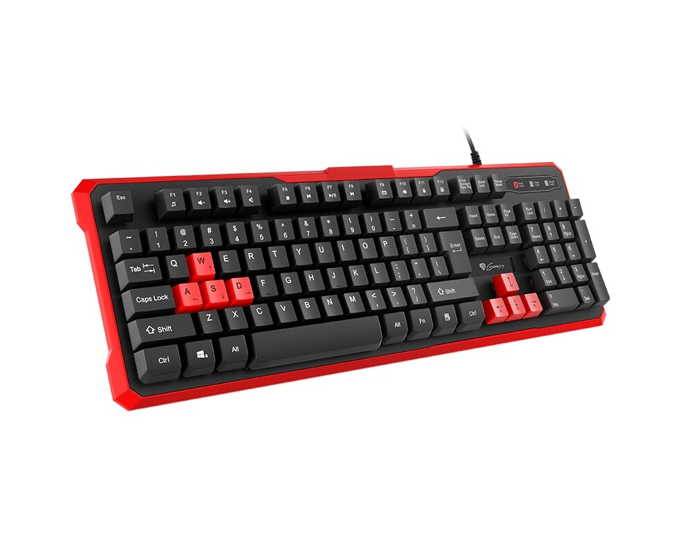 Клавиатура Genesis Gaming Keyboard Rhod 110 Red Us Layout 3