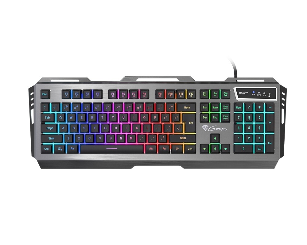 Клавиатура Genesis Gaming Keyboard Rhod 420 Rgb Backlight Us Layout 2