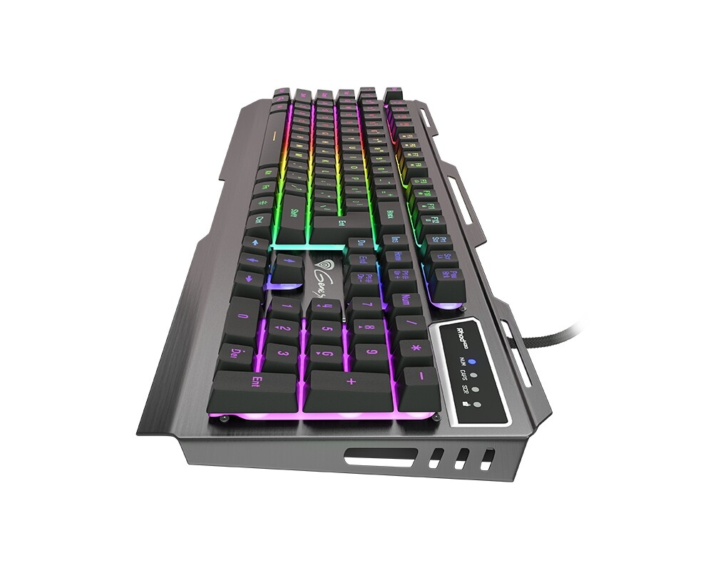 Клавиатура Genesis Gaming Keyboard Rhod 420 Rgb Backlight Us Layout 3