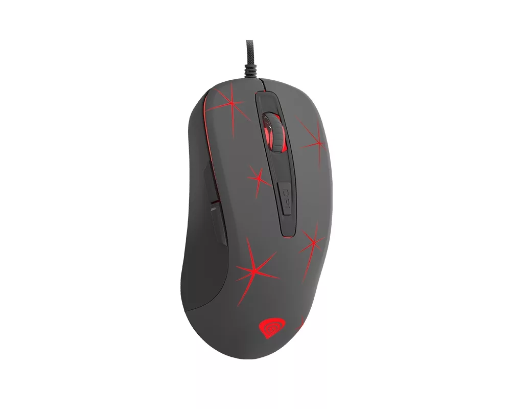 Мишка Genesis Gaming Mouse Krypton 110 Optical 2400Dpi Illuminated Black 6