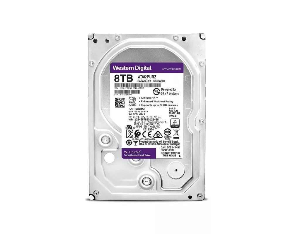 Твърд диск Western Digital Purple 8TB 7200 rpm 2