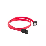 Кабел Lanberg SATA DATA II (3GB/S) F/F cable 50cm metal clips angled 3