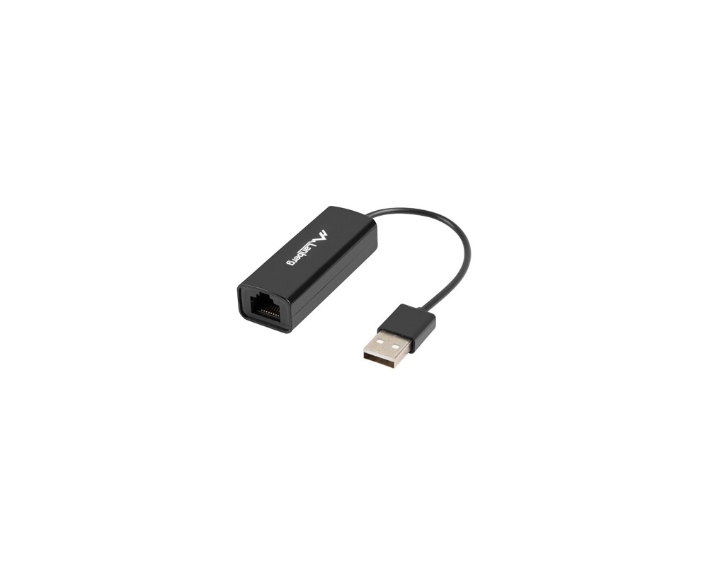 Мрежова карта Lanberg LAN adapter card USB 2.0 1x RJ45 100MB on cable 2