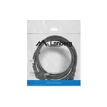 Кабел Lanberg CEE 7/7 -> IEC 320 C13 power cord 3m VDE 4