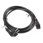 Кабел Lanberg CEE 7/7 -> IEC 320 C13 power cord 3m VDE 3