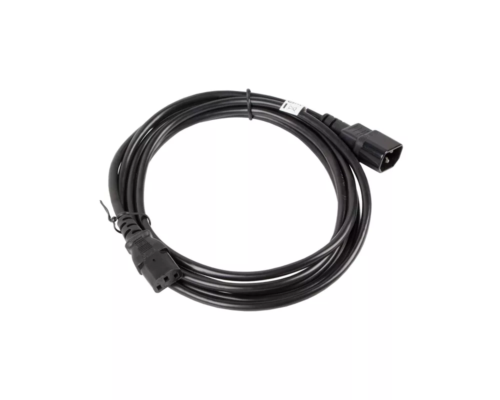 Кабел Lanberg extension power supply cable IEC 320 C13 -> C14 3m VDE 3