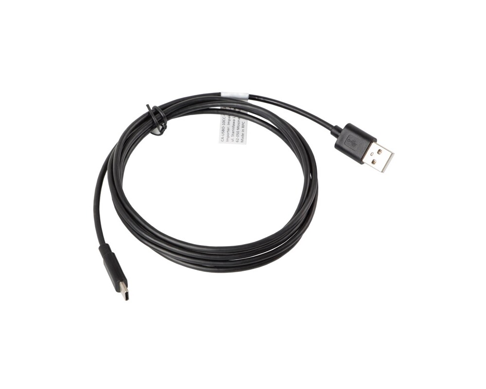 Кабел Lanberg USB-C(M) ->  USB-A (M) 2.0 cable 1.8m 2