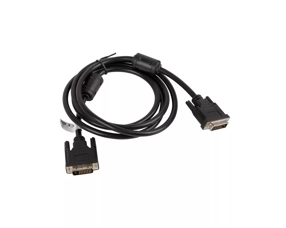 Кабел Lanberg DVI-D (M) (24+1)-> DVI-D (M) (24+1) cable 1.8m 2