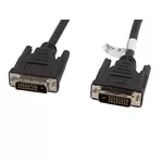 <span>Кабел</span> Lanberg DVI-D (M) (24+1)-> DVI-D (M) (24+1) cable 3m <span class='catalog-num-in-name'>CA-DVID-10CC-0030-BK</span> - 