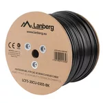 <span>Мрежов кабел</span> Lanberg outdoor LAN cable gel-filled FTP CAT.5E 305m solid CU <span class='catalog-num-in-name'>LCF5-30CU-0305-BK</span> - 