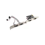 <span>Мрежова карта</span> Lanberg extension card PCI-express 4x com + low profile bracket <span class='catalog-num-in-name'>PCE-DB9-004</span> - 