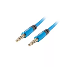  Lanberg mini jack 3.5mm M/M 3 pin cable 3m 146605 CA-MJMJ-10CU-0030-BL на топ цена - PIC.bg