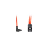 Кабел Lanberg SATA DATA III (6GB/S) F/F cable 70cm metal clips angled 3