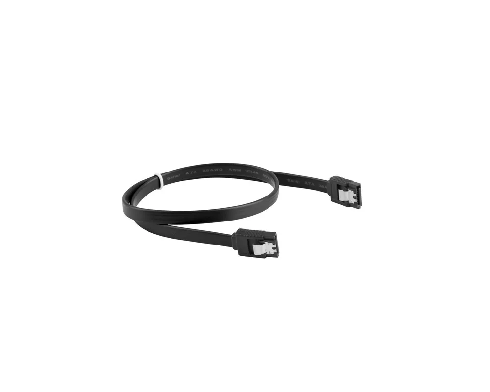 Кабел Lanberg SATA DATA III (6GB/S) F/F cable 30cm metal clips 3
