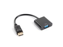  Lanberg adapter display port 1.1 -> VGA 146638 AD-0002-BK на топ цена - PIC.bg