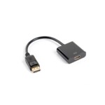 <span>Адаптери</span> Lanberg adapter display port (m) -> HDMI (f) <span class='catalog-num-in-name'>AD-0009-BK</span> - 
