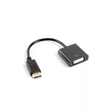 Lanberg adapter display port (m) -> DVI-I (f) (24+5) dual link 146645 AD-0007-BK на топ цена - PIC.bg