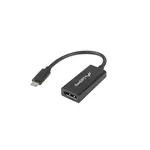 Адаптери Lanberg adapter USB type-c (m) -> Display port (f) 2