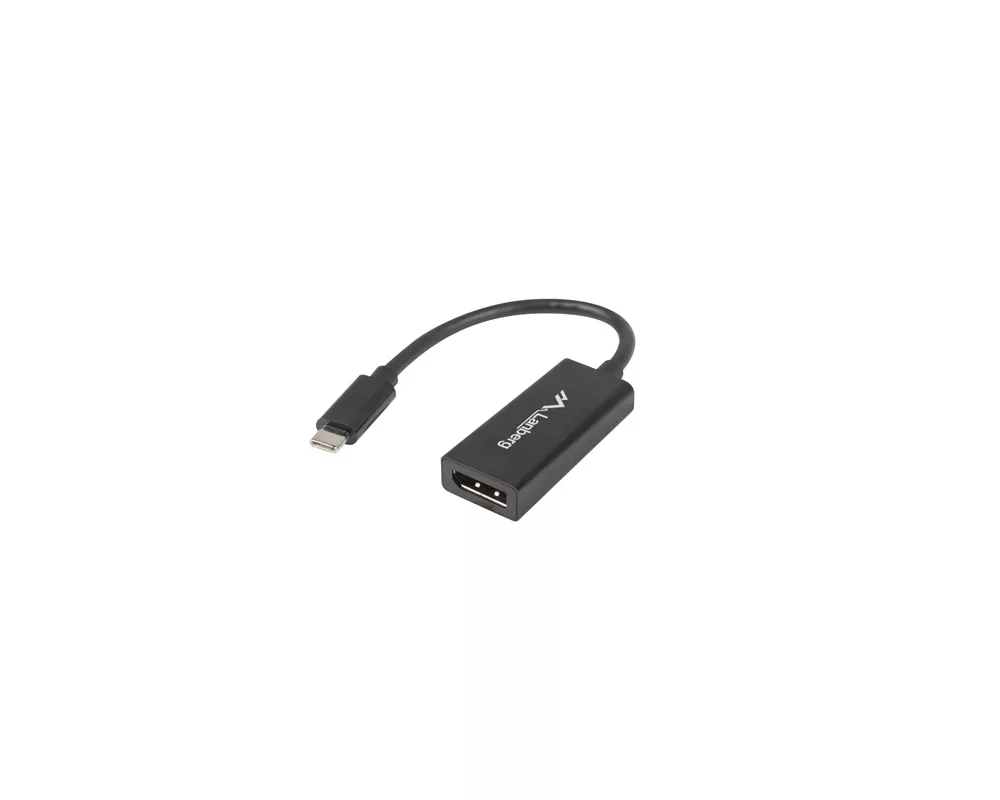 Адаптери Lanberg adapter USB type-c (m) -> Display port (f) 2