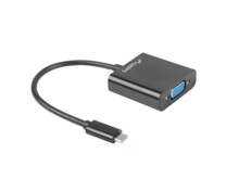  Lanberg adapter USB type-c 3.1 -> VGA 146664 AD-UC-VG-01 на топ цена - PIC.bg