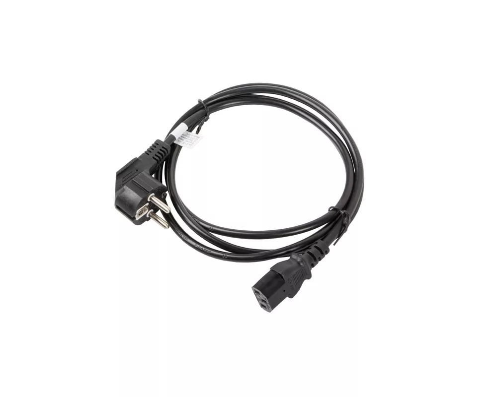 Кабел Lanberg CEE 7/7 -> IEC 320 C13 power cord 1.8m VDE 2