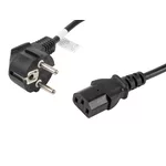 <span>Кабел</span> Lanberg CEE 7/7 -> IEC 320 C13 power cord 1.8m VDE <span class='catalog-num-in-name'>CA-C13C-11CC-0018-BK</span> - 