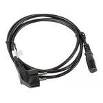 Кабел Lanberg CEE 7/7 -> IEC 320 C13 power cord 1.8m VDE 3