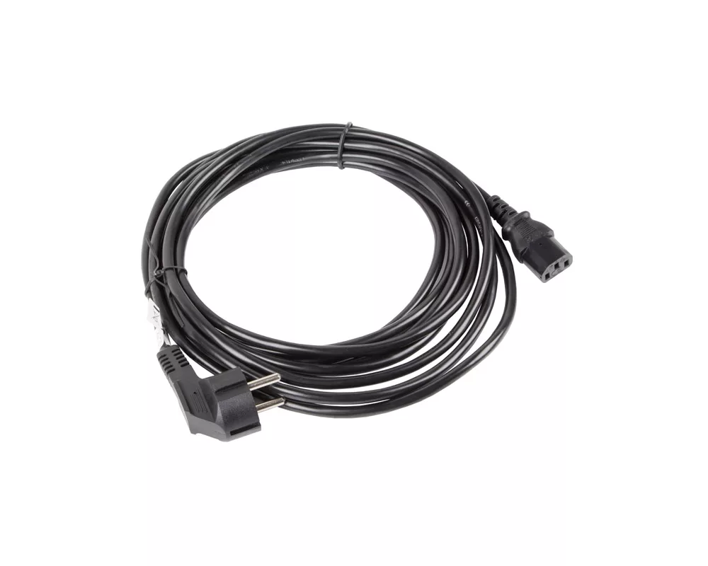Кабел Lanberg CEE 7/7 -> IEC 320 C13 power cord 5m VDE 3