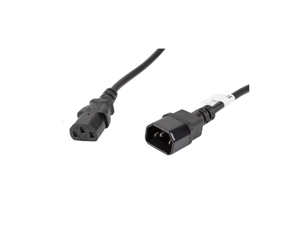 Кабел Lanberg extension power supply cable IEC 320 C13 -> C14 5m VDE 3