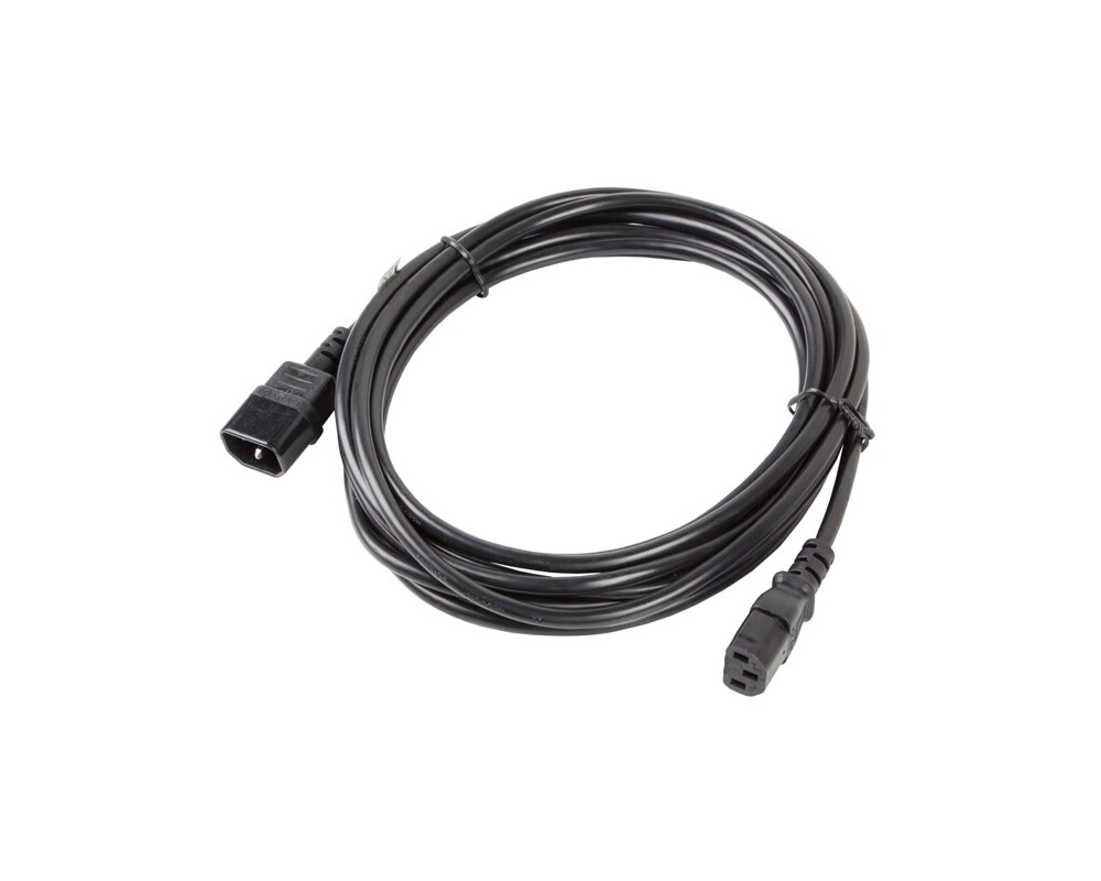 Кабел Lanberg extension power supply cable IEC 320 C13 -> C14 5m VDE 4