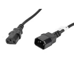 <span>Кабел</span> Lanberg extension power supply cable IEC 320 C13 -> C14 5m VDE <span class='catalog-num-in-name'>CA-C13E-11CC-0050-BK</span> - 