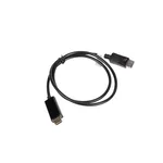 <span>Кабел</span> Lanberg display port (M) V1.1 -> HDMI (M) cable 1m <span class='catalog-num-in-name'>CA-DPHD-10CC-0010-BK</span> - 
