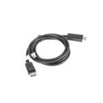 <span>Кабел</span> Lanberg display port (M) V1.1 -> HDMI (M) cable 3m <span class='catalog-num-in-name'>CA-DPHD-10CC-0030-BK</span> - 