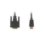 <span>Кабел</span> Lanberg HDMI (M) -> DVI-D(M)(18+1) cable 3m <span class='catalog-num-in-name'>CA-HDDV-10CC-0030-BK</span> - 