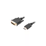 <span>Кабел</span> Lanberg HDMI (M) -> DVI-D(M)(18+1) cable 5m <span class='catalog-num-in-name'>CA-HDDV-10CC-0050-BK</span> - 