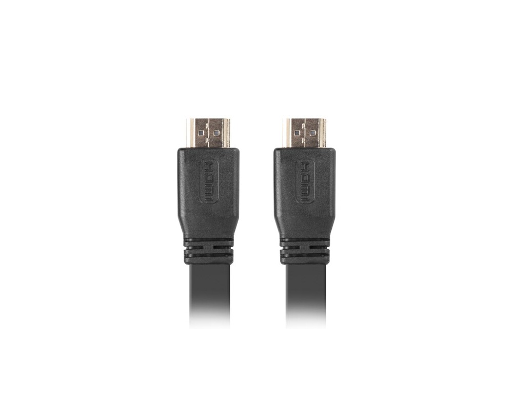 Кабел Lanberg HDMI M/M V2.0 cable 0.5m 2