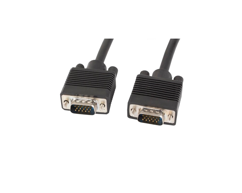 Кабел Lanberg VGA M/M cable 1.8m dual-shielded