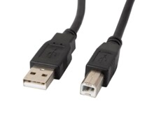  Lanberg USB-A (M) -> USB-B (M) 2.0 cable 5m 146765 CA-USBA-10CC-0050-BK на топ цена - PIC.bg