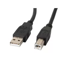  Lanberg USB-A (M) -> USB-B (M) 2.0 cable 1.8m 146766 CA-USBA-11CC-0018-BK на топ цена - PIC.bg