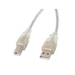 <span>Кабел</span> Lanberg USB-A (M) -> USB-B (M) 2.0 cable 1.8m <span class='catalog-num-in-name'>CA-USBA-12CC-0018-TR</span> - 