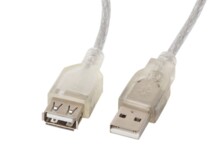  Lanberg extension cable USB 2.0 AM-AF 146769 CA-USBE-12CC-0018-TR на топ цена - PIC.bg