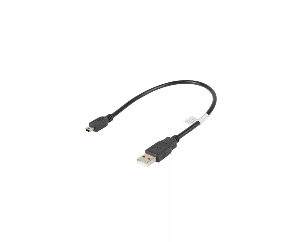 Кабел Lanberg USB MINI-B(M) ->  USB-A (M) 2.0 cable 0.3m 2
